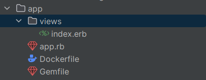 App Example Folder Structure